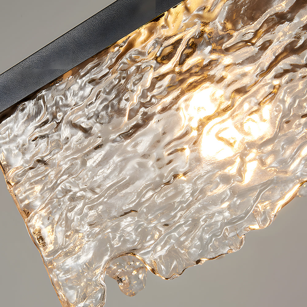 Candeeiro de teto de vidro fosco 1/2-Lichts com 3 níveis de intensidade para iluminação de sala de jantar