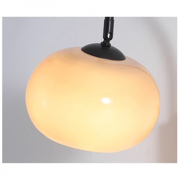 LumiGlide – Rotatable Bauhaus Glass Wall Lamp