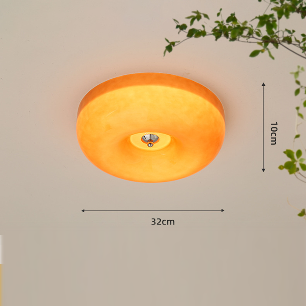 Luminária de Teto Redonda Simples para Quarto