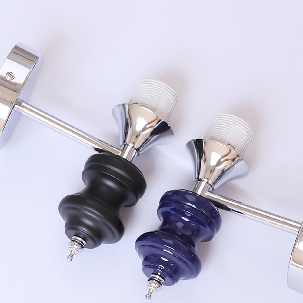 Lampada da parete vintage Bauhaus medievale francese