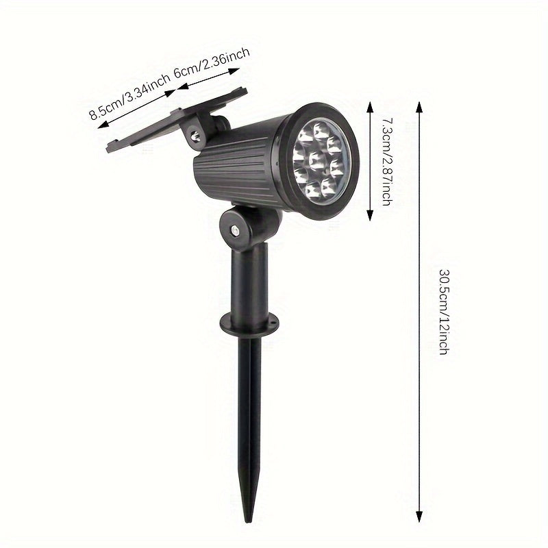 LumiSpot - Illuminazione LED Solare per Giardino e Paesaggio