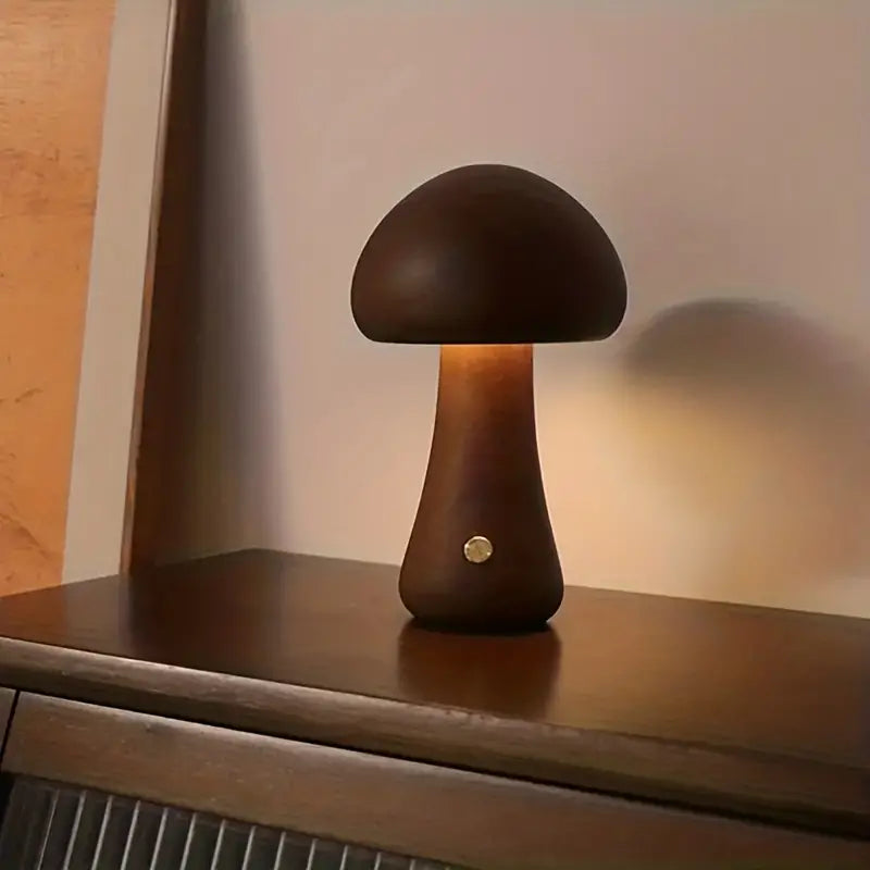 GloedGilde - Crea un'illuminazione suggestiva con lo stile fungo Bella lampada da tavolo di GloedGilde