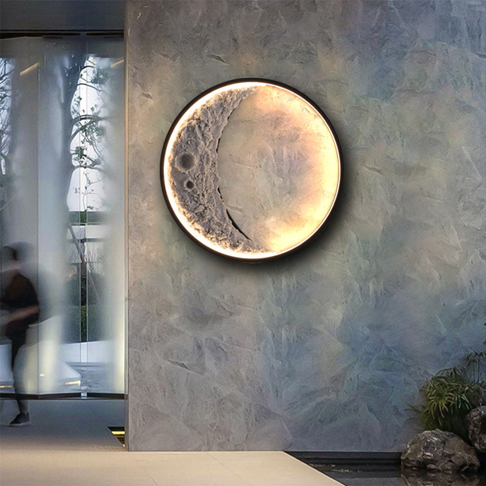 LunaGlow – Lámpara de pared lunar 3D para un ambiente mágico