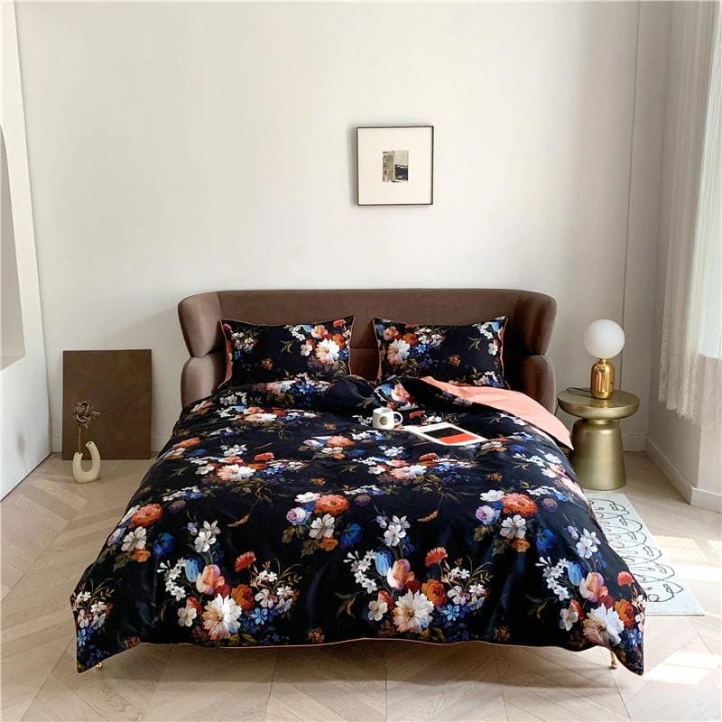 Conjunto de Capa de Edredão Bouquet (Algodão Egípcio)
