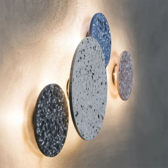 TerraGlow – Terrazzo Wall Lamp for Modern Hallway Lighting