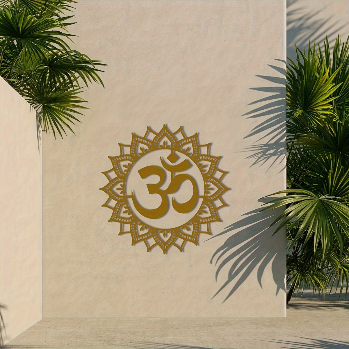 OmDecor - Iron Metal Om Wall Decoration