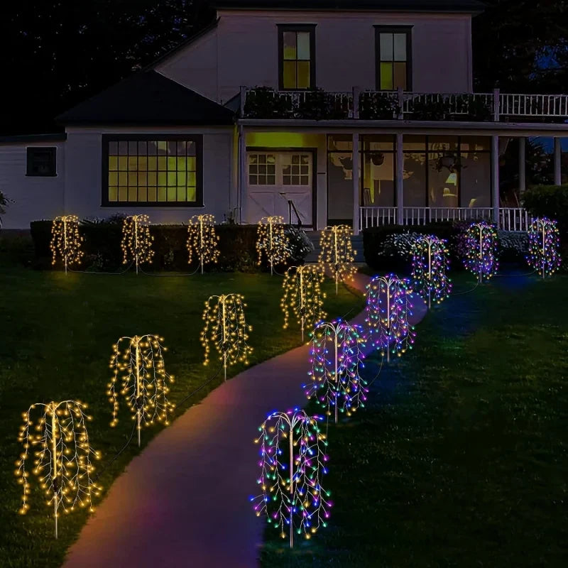 3 Packs Solar Garden Lighting Outdoor Decor