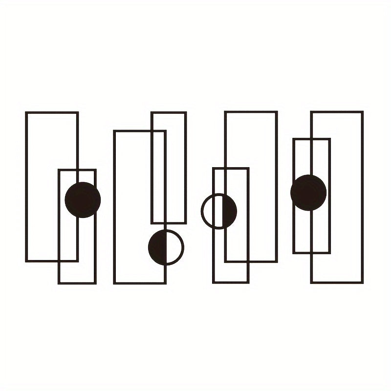 FashionLines - 4-piece Fashion-Themed Metal Wall Art