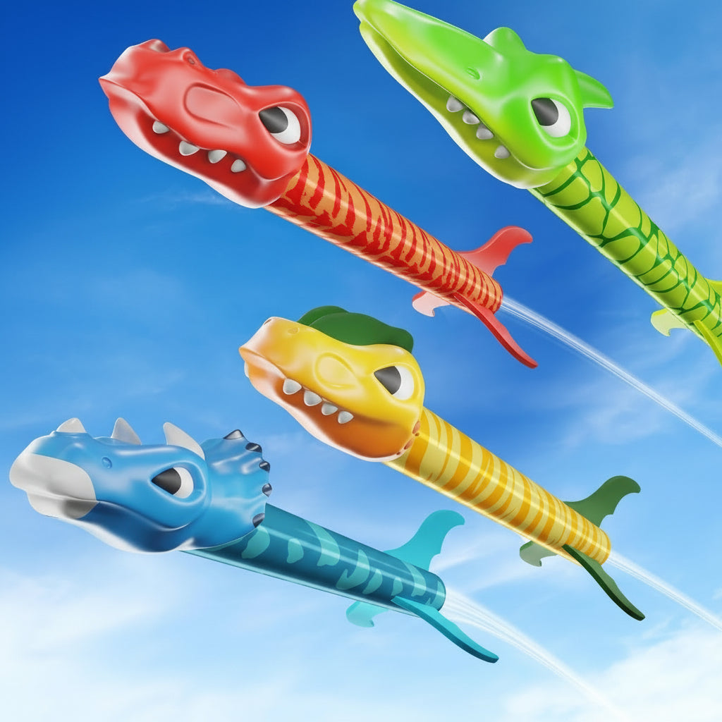 Lancio Razzi Dinosauro Bambini Giocattolo Interattivo Esterno