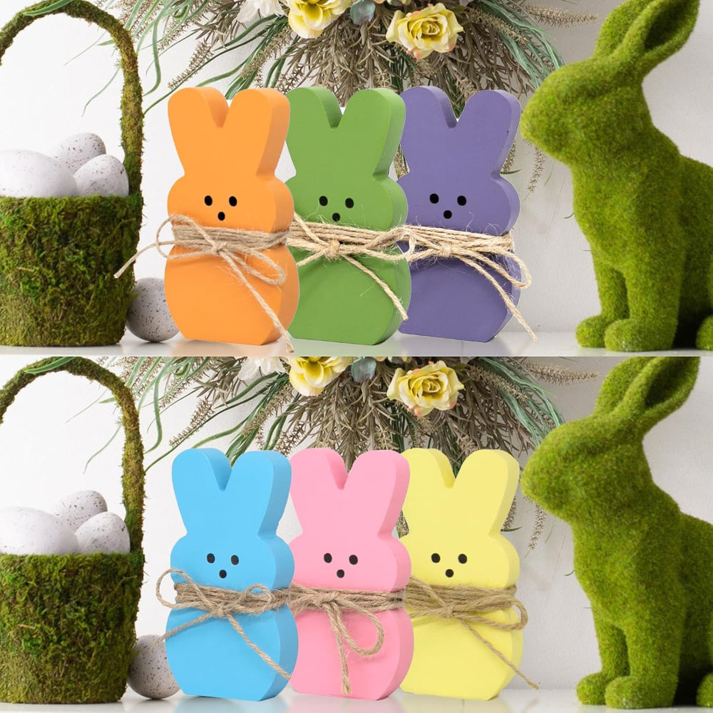 Easter Monday Easter Decoration Rabbit Figurine Set Table Decoration