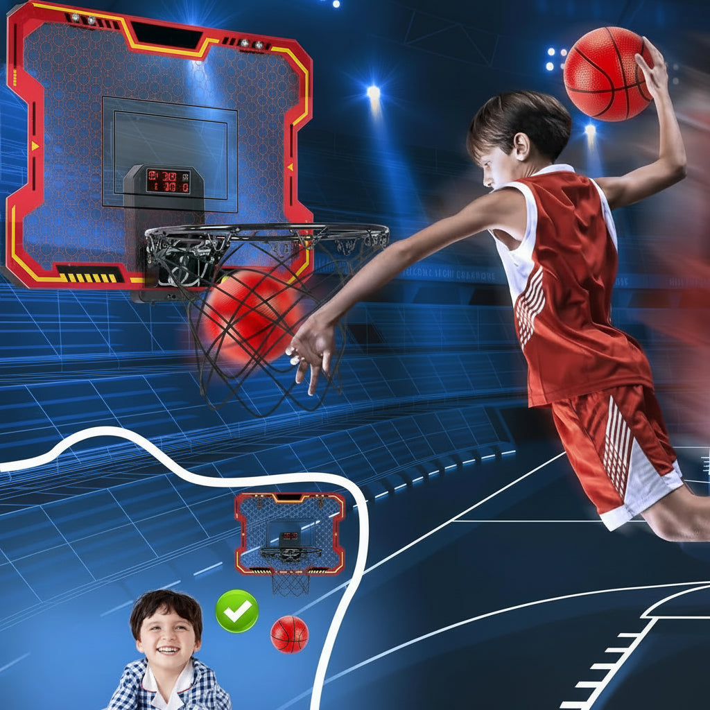 Indoor Basketball Hoop Electronic Score Sound