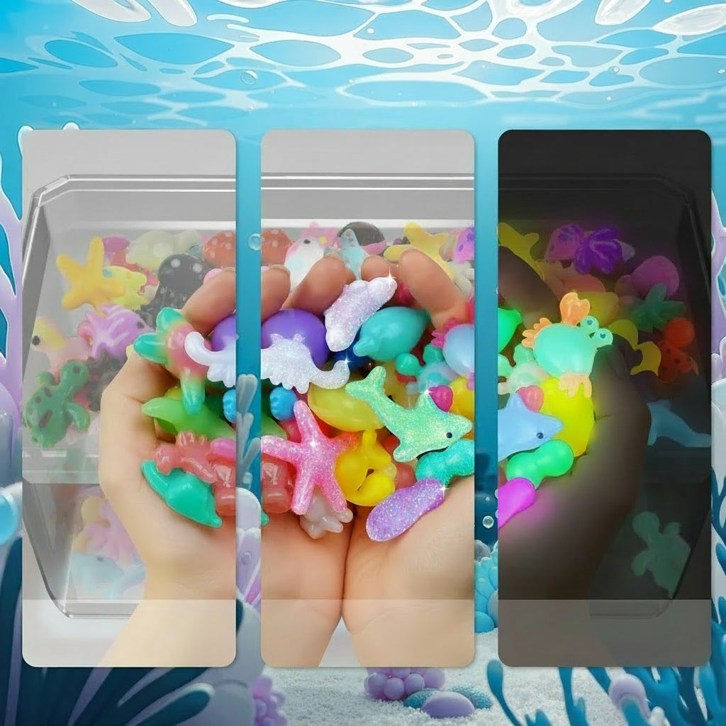 Toy Craft Set Water Figures Creative DIY Gel Set Children