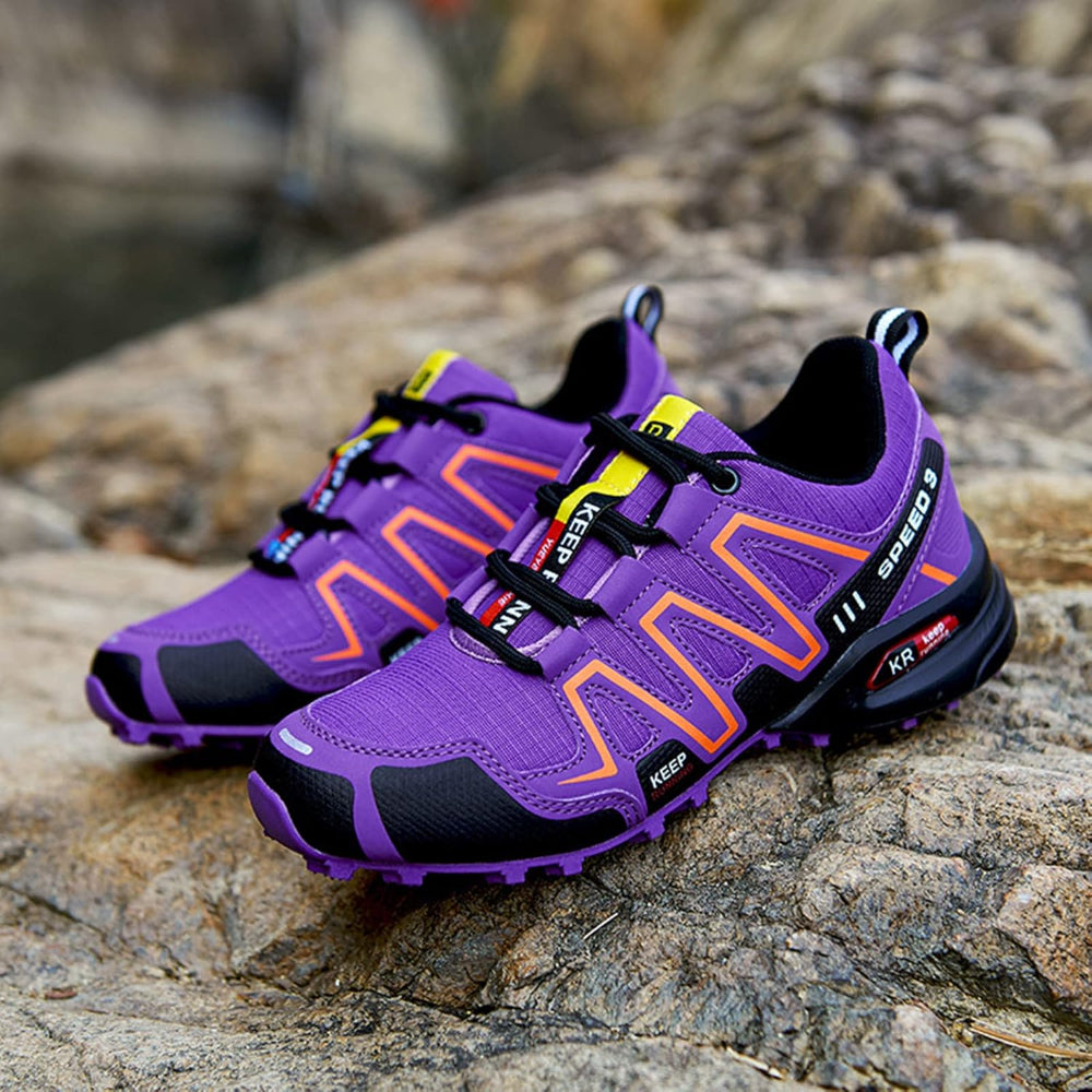 Mens Hiking Shoes Trekking Use Grip Sole
