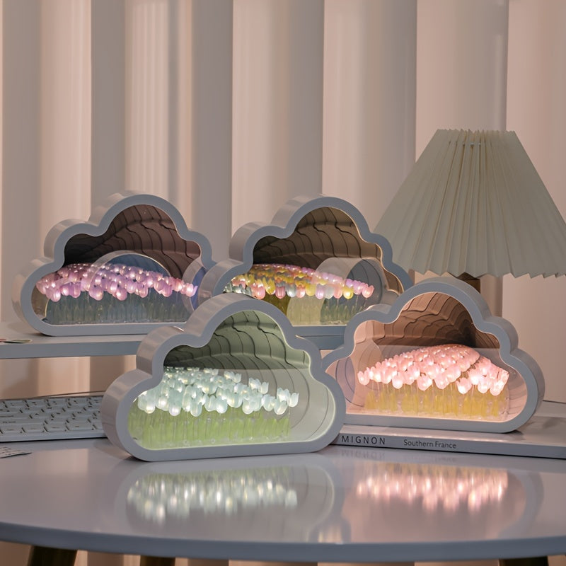 TulipGlow - LED Tulip Night Light for Room Decoration