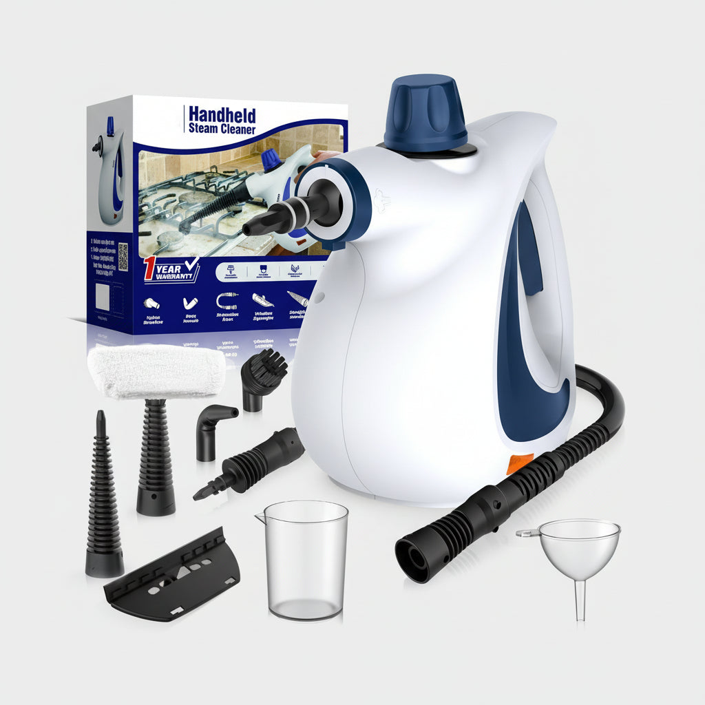 Steam Cleaner Compact 1050W Chemical Free Cleaning