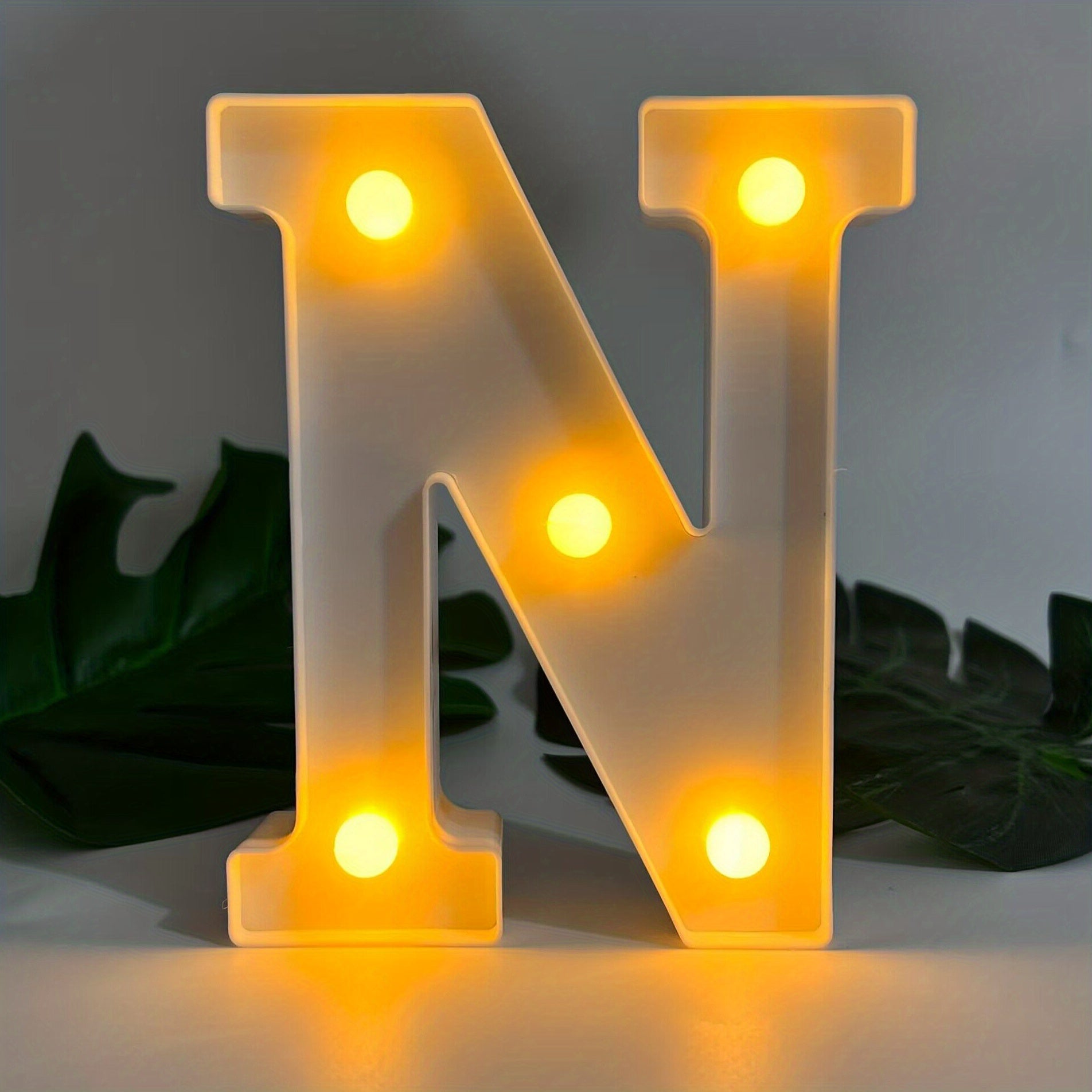 AlphaGlow - LED Decorative Letter Lamp with Battery Power Supply