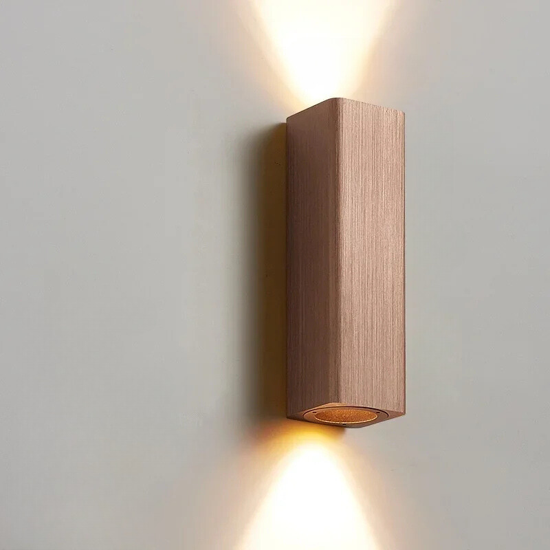 GlowLuxe - Lampada da parete LED moderna per camera da letto e corridoio