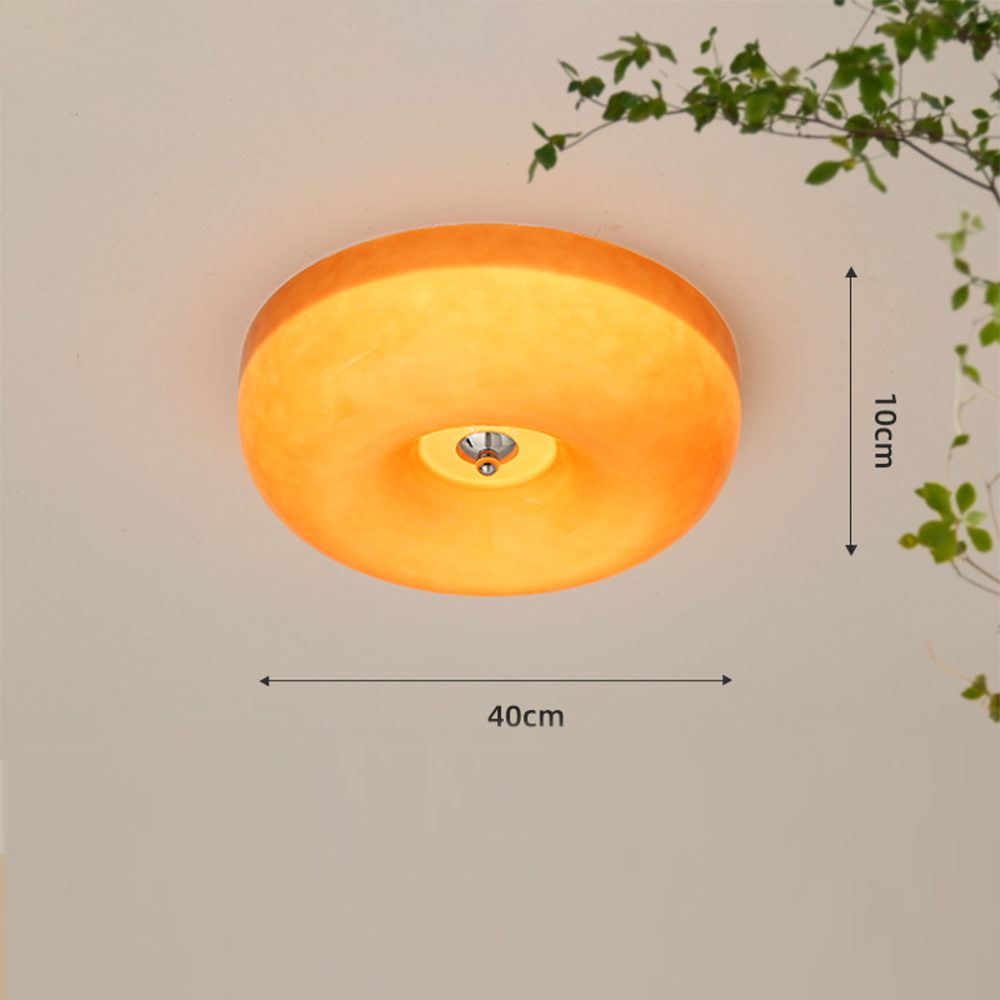 Luminária de Teto Redonda Simples para Quarto