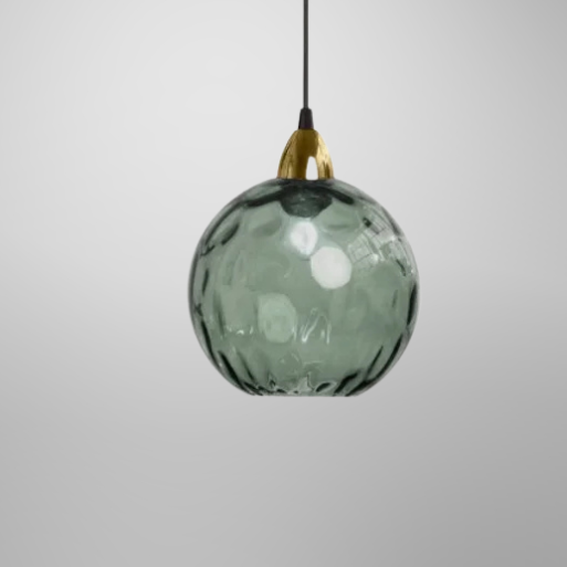 HelderBol - Lampada a Sospensione con Globo di Vetro