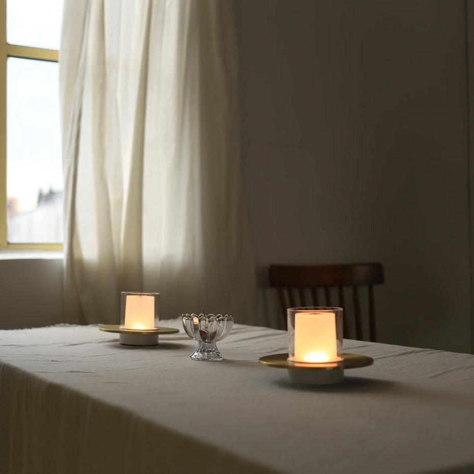 Lampada a candela romantica