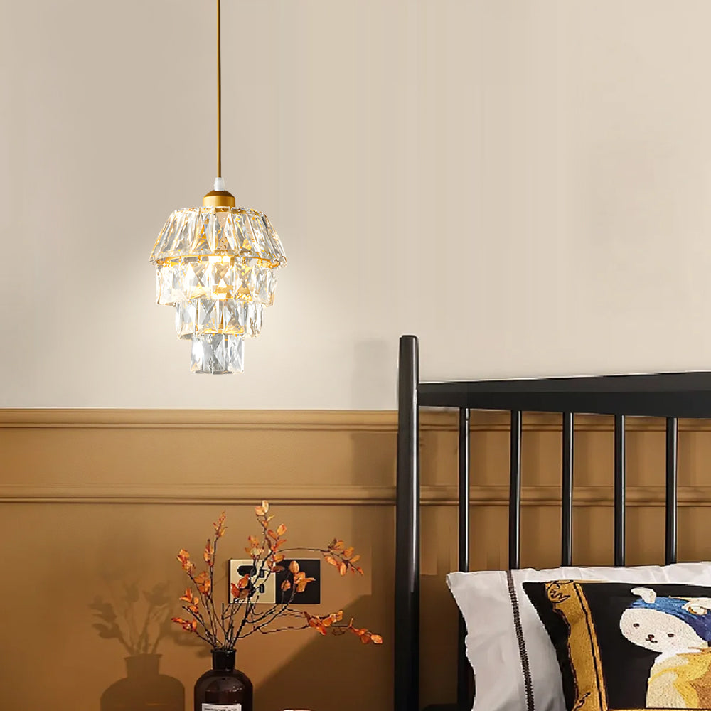 Kristallen Hanglampen boven de Eettafel