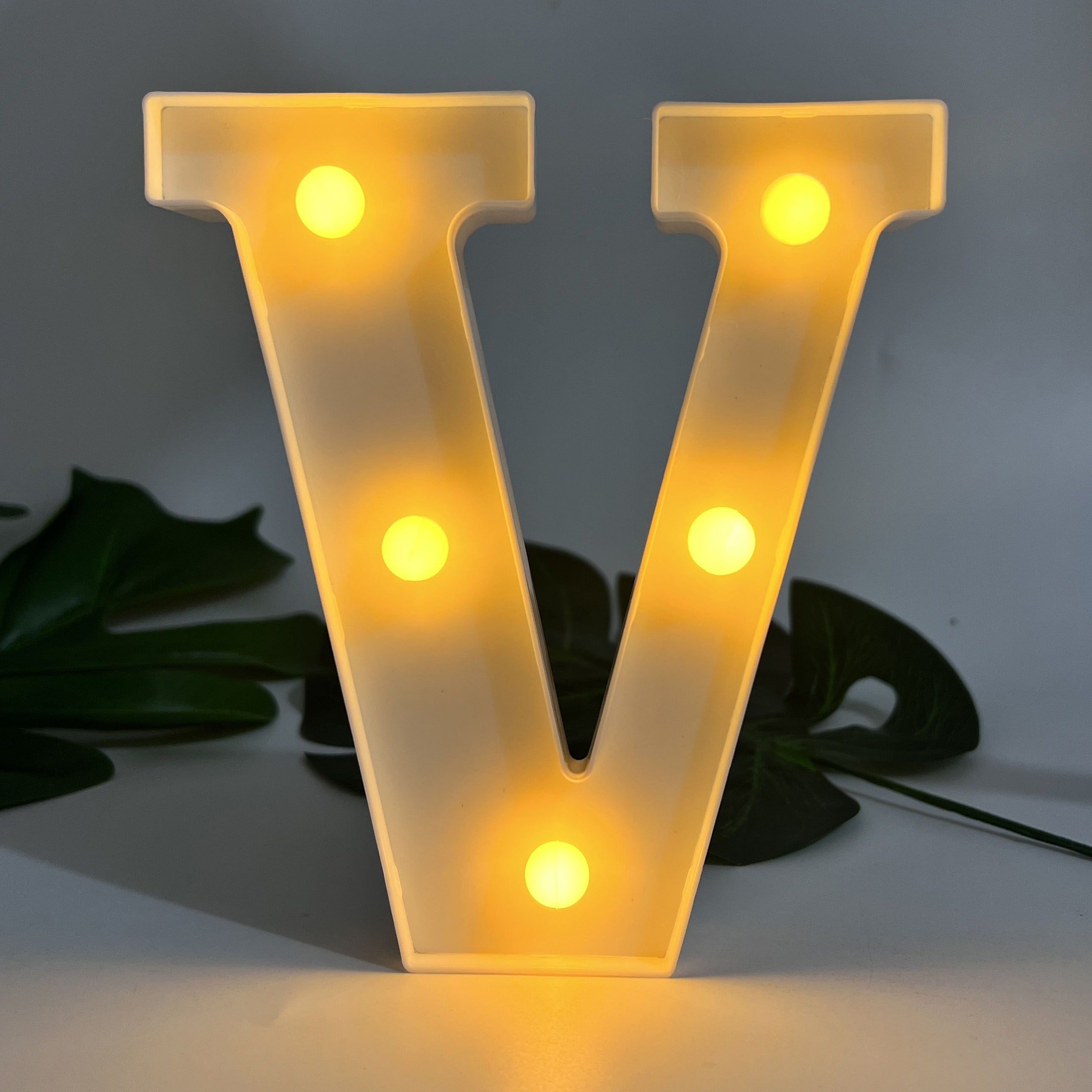 AlphaGlow - LED Decorative Letter Lamp with Battery Power Supply