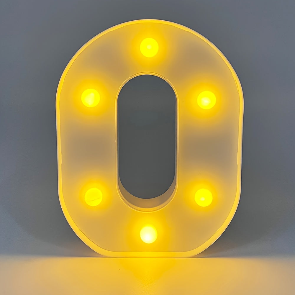 AlphaGlow - LED Decorative Letter Lamp with Battery Power Supply