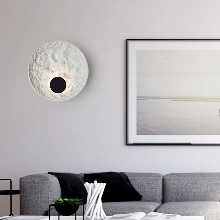 LunaGlow – Round Moon Wall Lamp