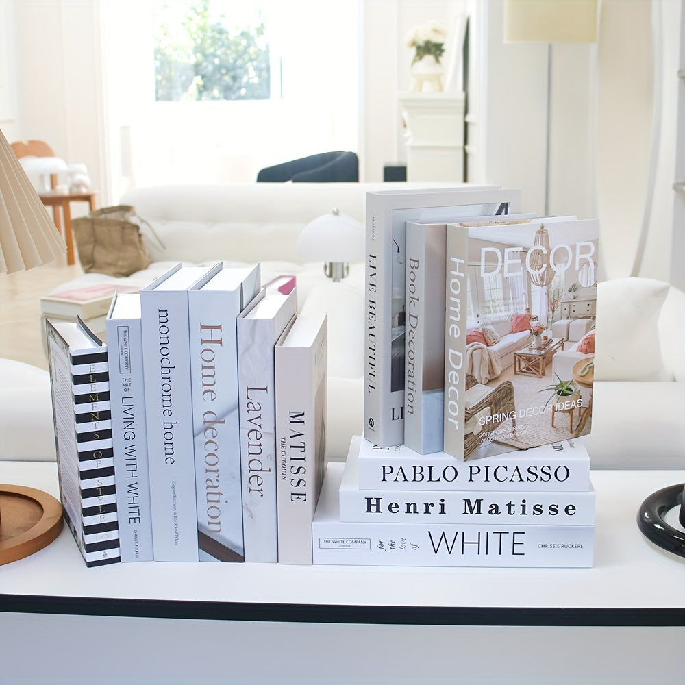 CityScape - Set van 12 Vouwbare Nepboeken - Realistische Stadsgezichten Decoratie voor Thuis en Kantoor