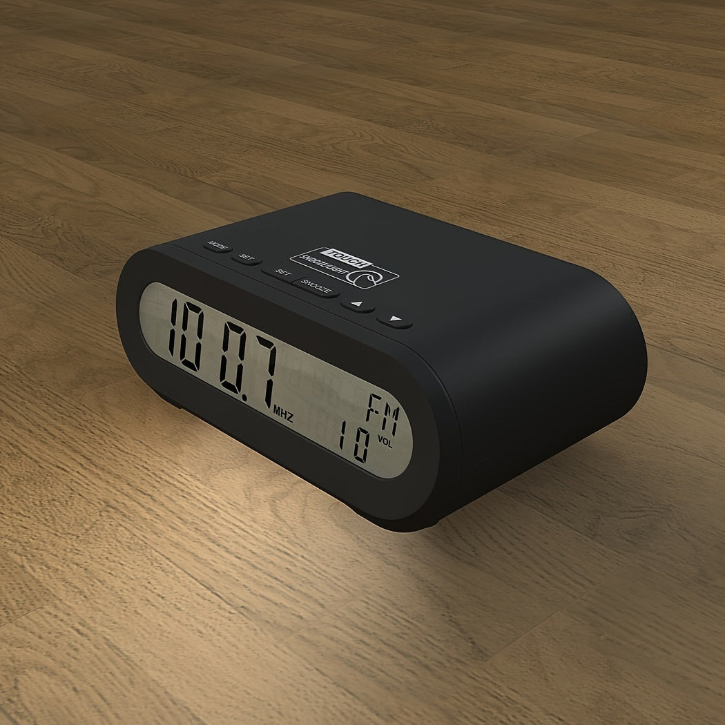 TimeGlow - Despertador Digital LED com Rádio FM e Função Soneca