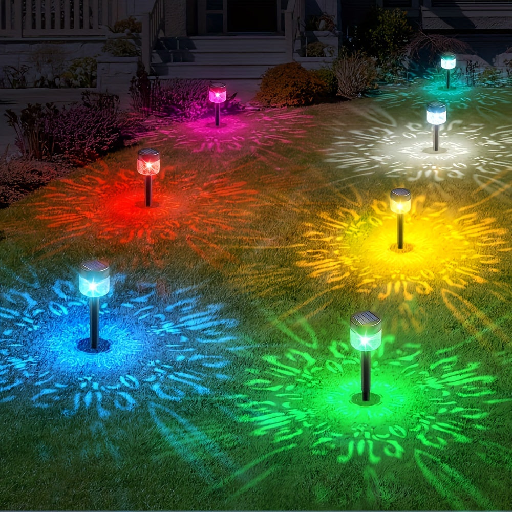 SolarGarden - 4-piece Solar Garden Lighting, Energy Efficient & Easy to Install