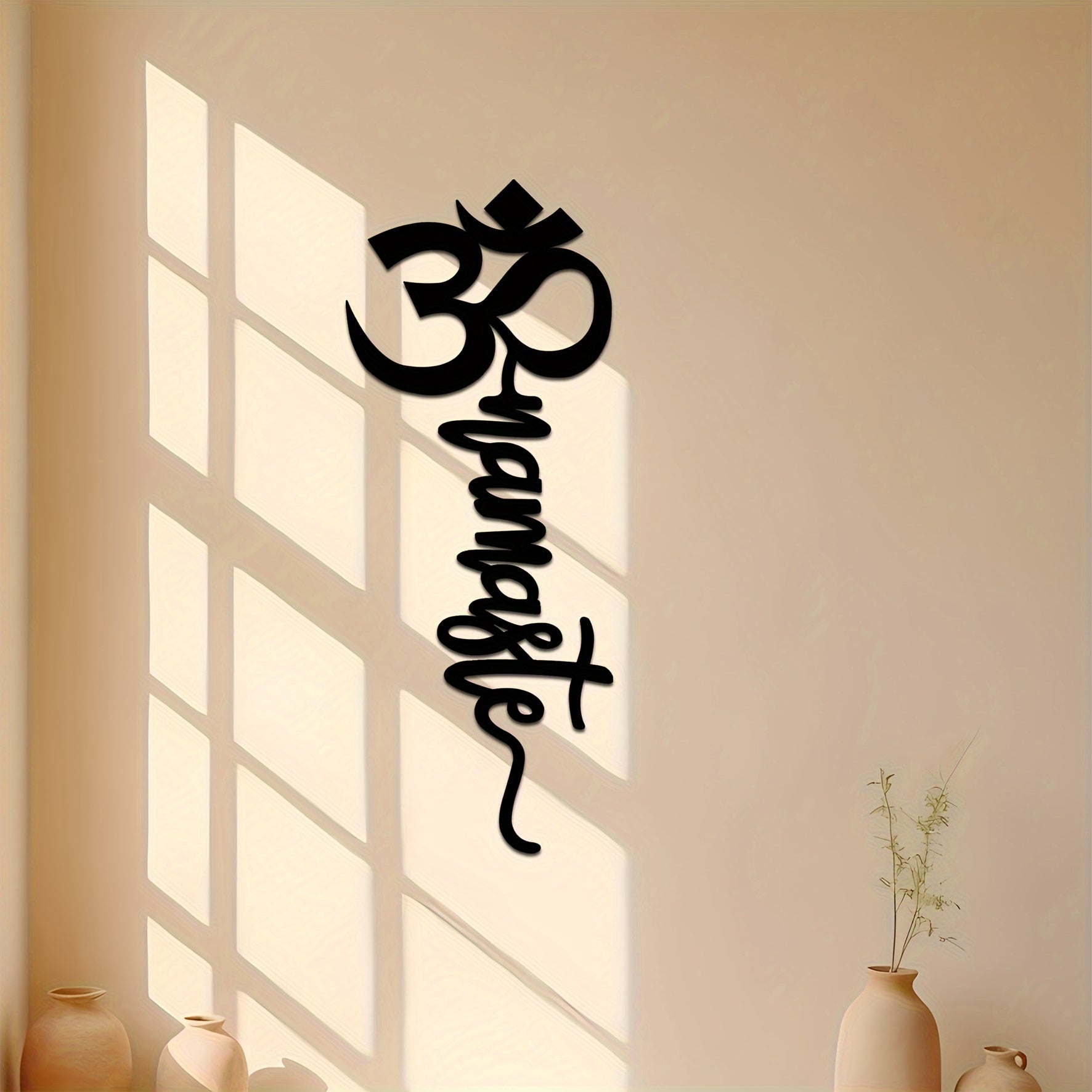 OmNamaste - Metalen Wandkunst