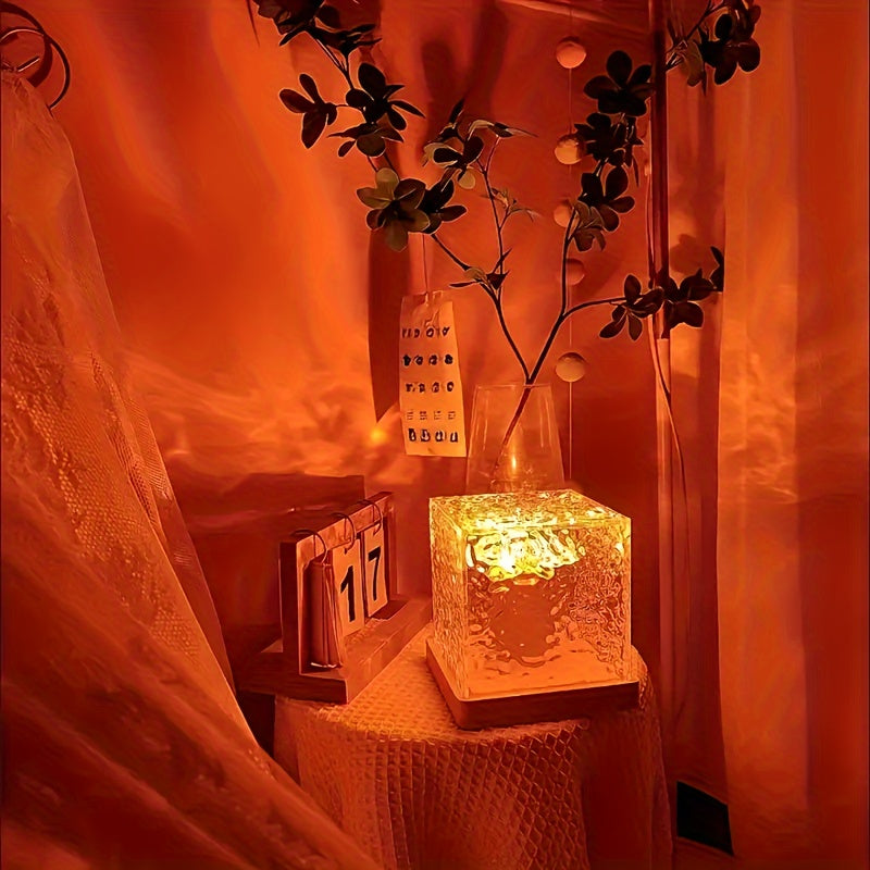 LumiGlow - Acrylic USB Night Lamp with Touch Control