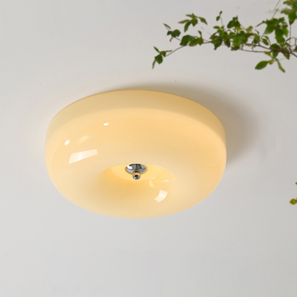 Lampada da soffitto rotonda semplice per camera da letto