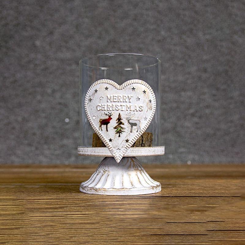 Set di Candelabri Vintage Antichi a Pilastro 4 Pezzi