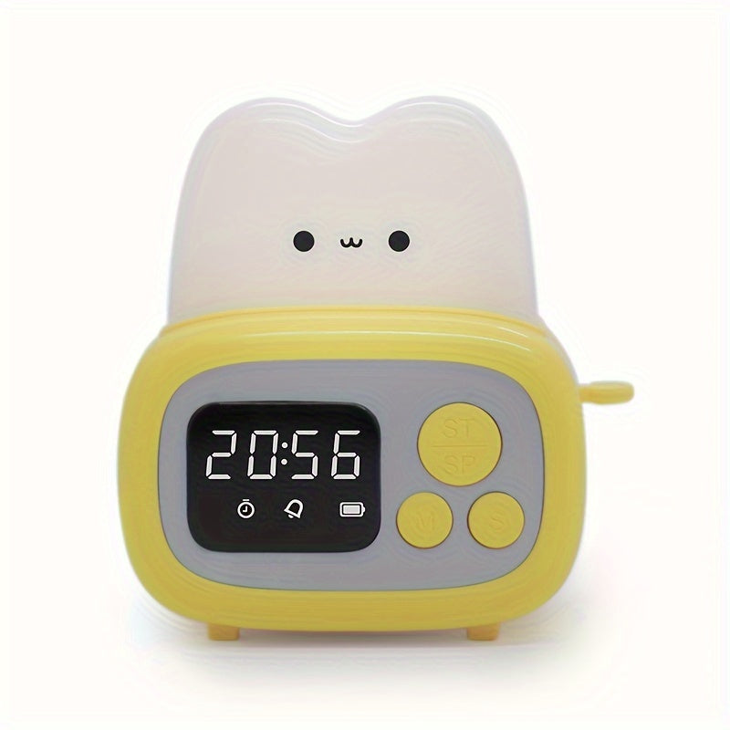 GlowBake - Sveglia LED Ombreggiata con Batteria Ricaricabile USB