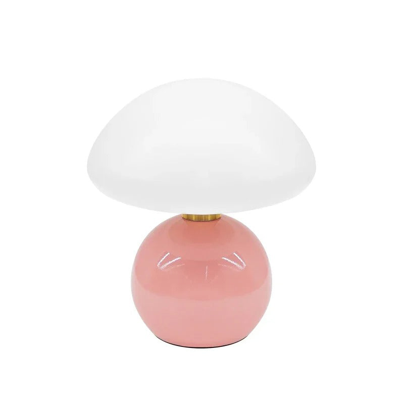 LumiGlass - Modern LED Table Lamp with Glass Shade | Dimmable & Energy Efficient
