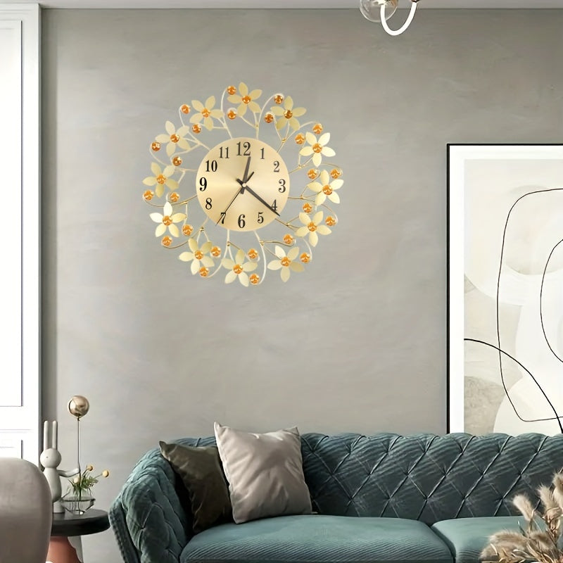 EleganceClock - Silent Decorative Wall Clock 14-Inch
