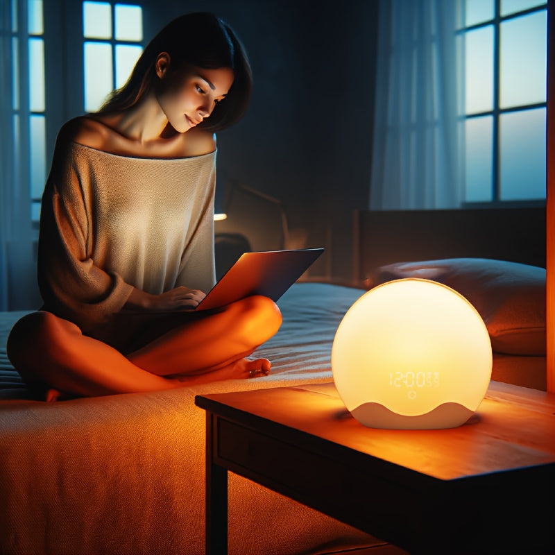 HaloLight - Sveglia con simulazione dell'alba e controllo touch