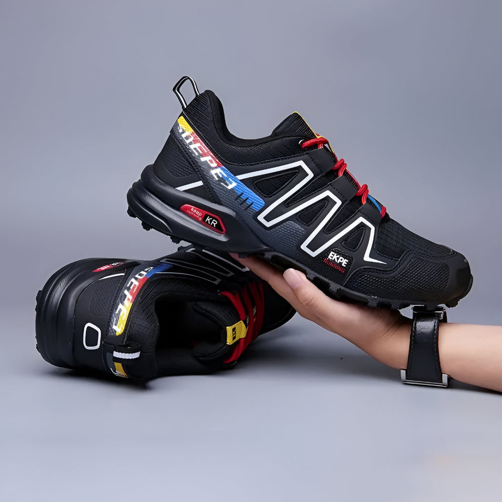 Mens Hiking Shoes Trekking Use Grip Sole