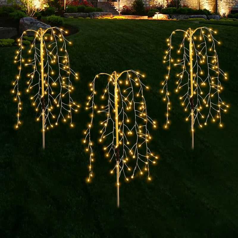 3 Packs Solar Garden Lighting Outdoor Decor