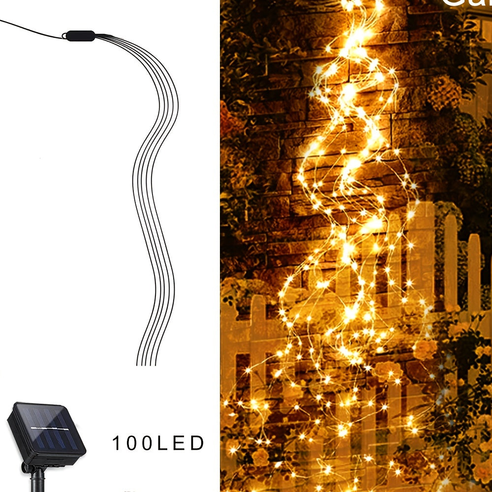 SolarTree - Decoratieve Solar Boomrank Lamp String, 100/200 LED