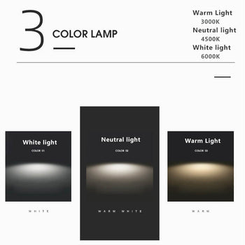 Moderne minimalistische cilindrische LED-wandlamp met koper