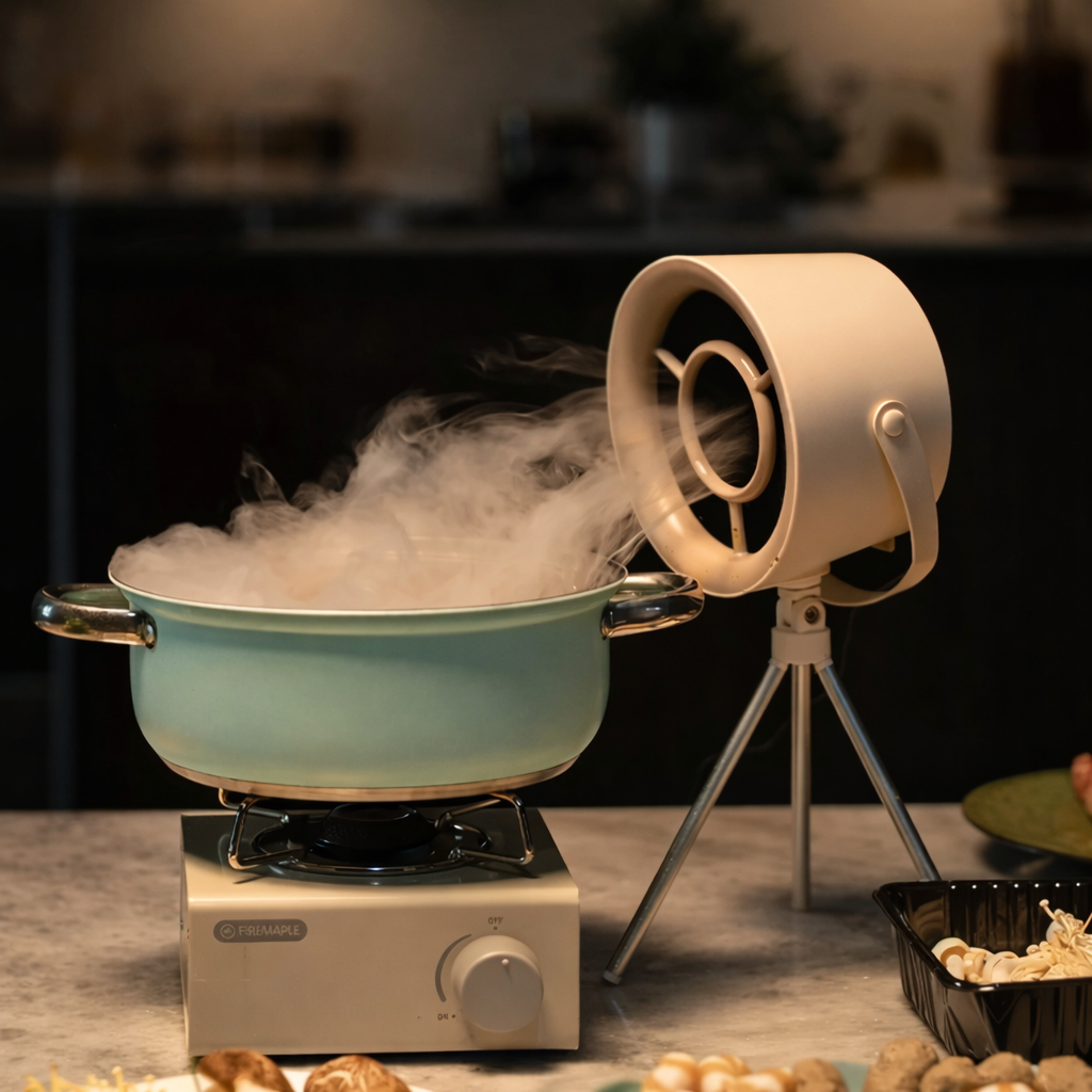 Kitchen Exhaust Fan Portable Table Cooking Smoke Extractor