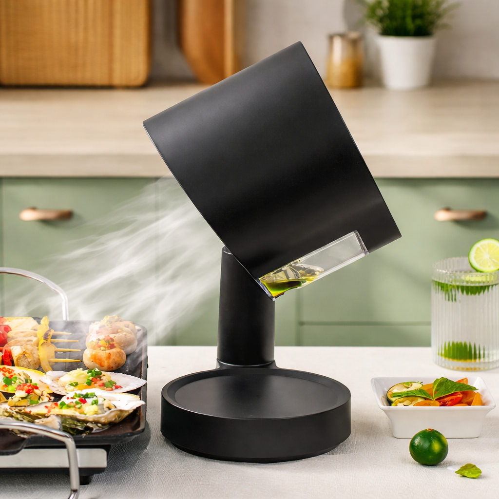 Portable Compact Tabletop Kitchen Range Hood Air Filter