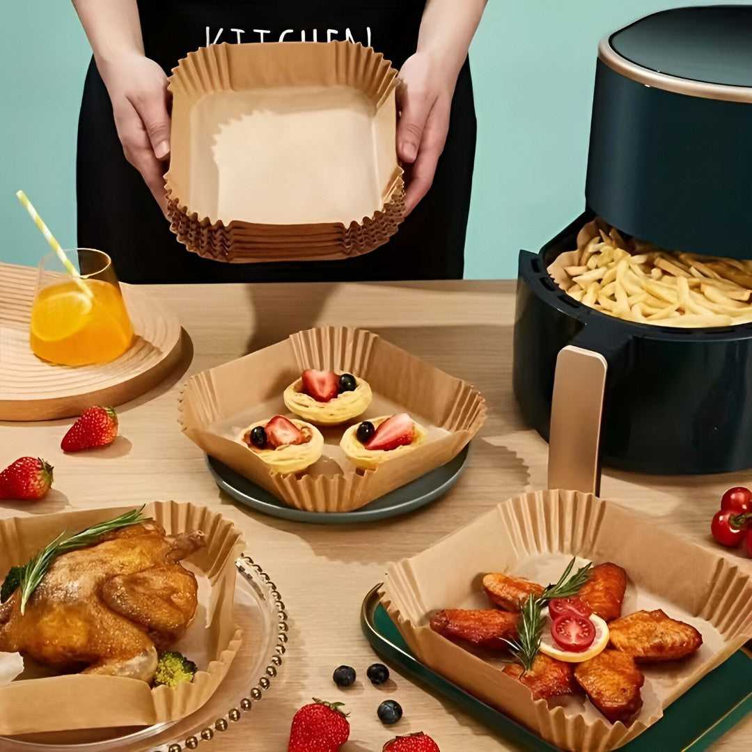 Air Fryer Liners Disposable Non Stick Baking Paper