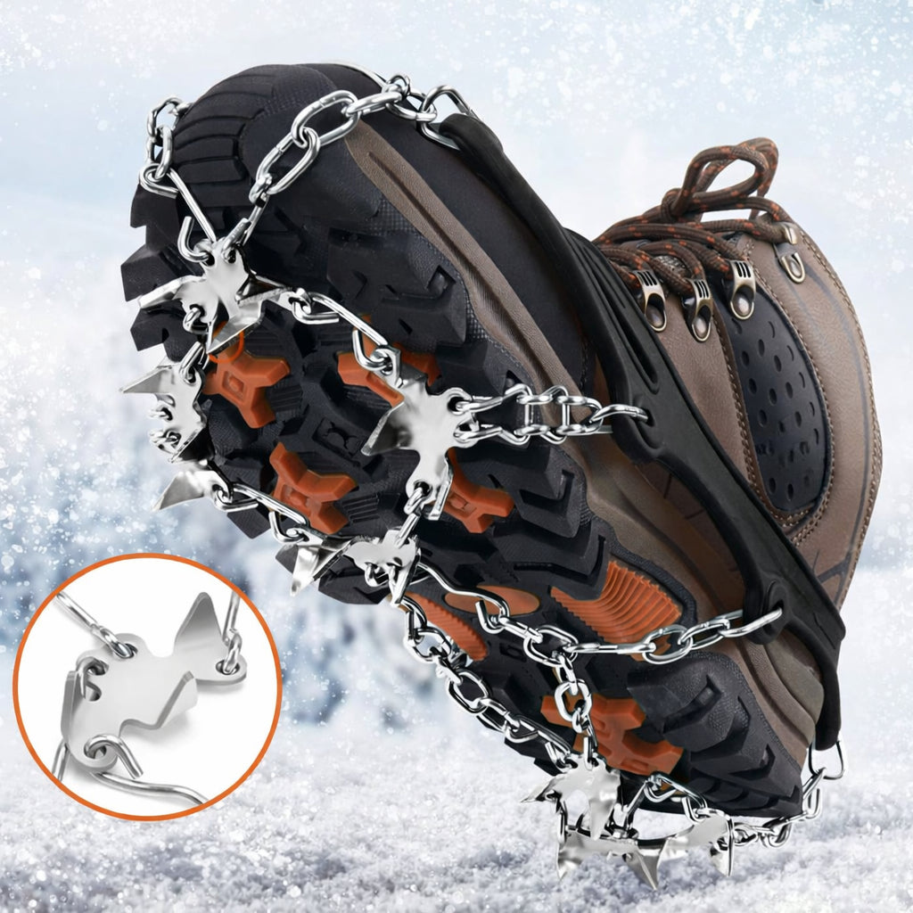 Antislip Schoenijzers Winter Grip Spikes Schoenaccessoire