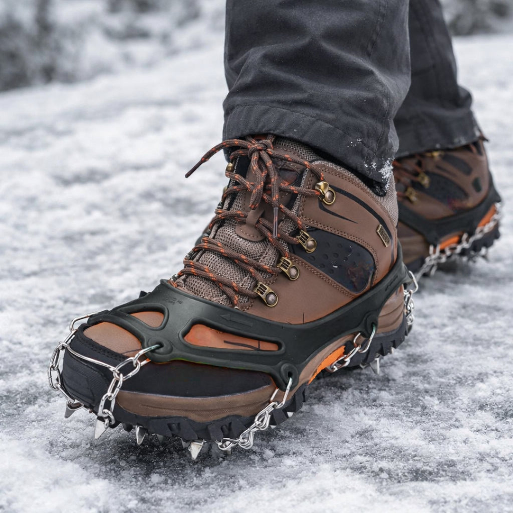 Antislip Schoenijzers Winter Grip Spikes Schoenaccessoire