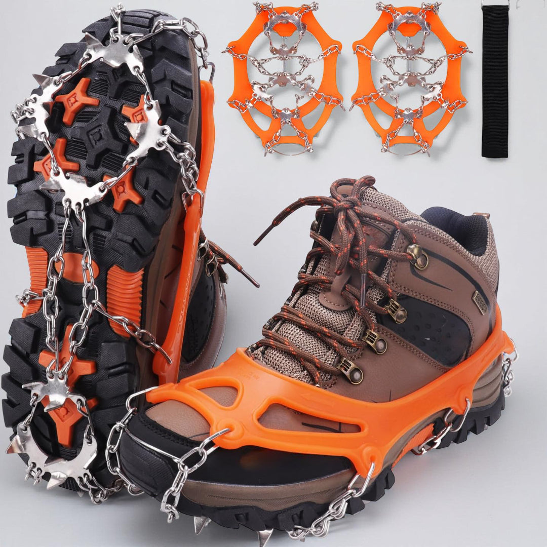 Antislip Schoenijzers Winter Grip Spikes Schoenaccessoire