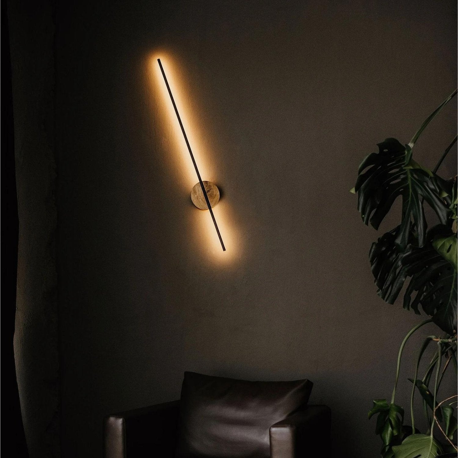 LightOak - Lampada da parete moderna a LED in legno per un'illuminazione d'atmosfera